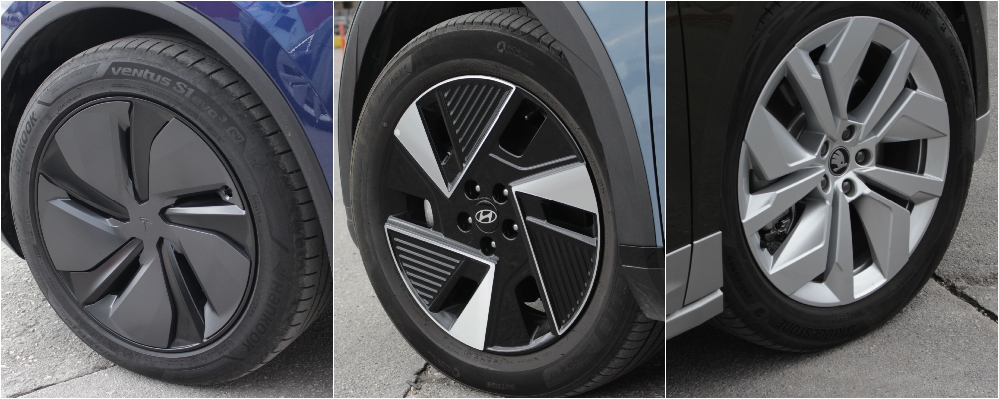 Tesla Model Y-Hyundai Ioniq 5-Skoda Enyaq