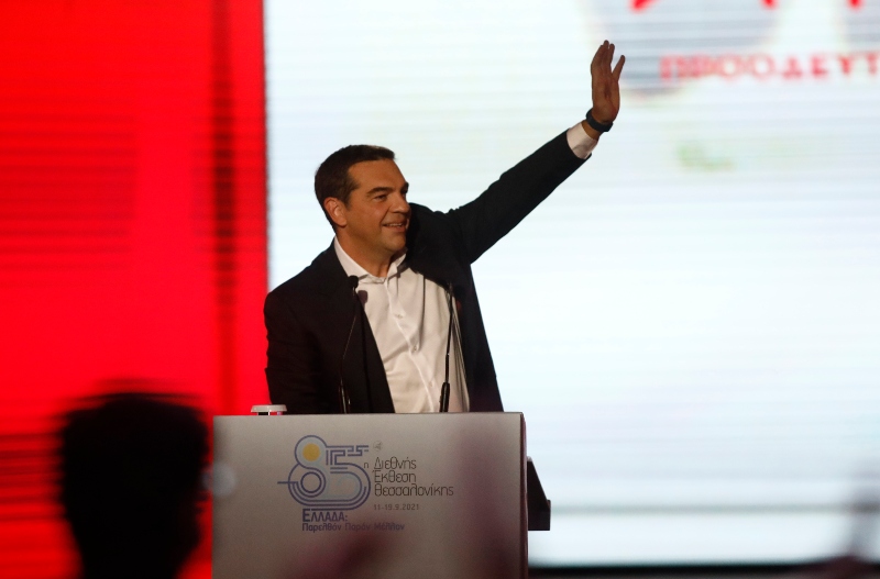 Ο Αλέξης Τσίπρας στη ΔΕΘ