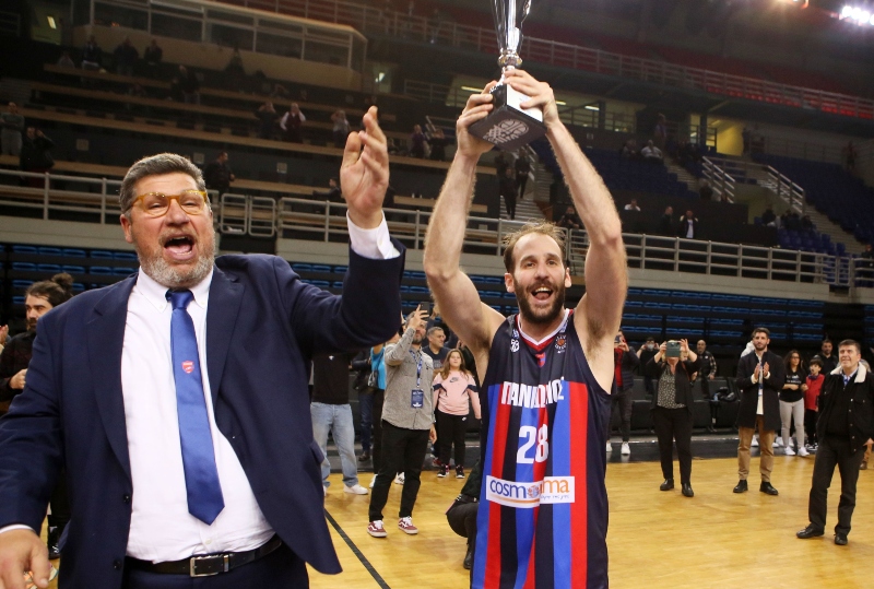 Ο Βεργίνης με τον Φάνη Χριστοδούλου