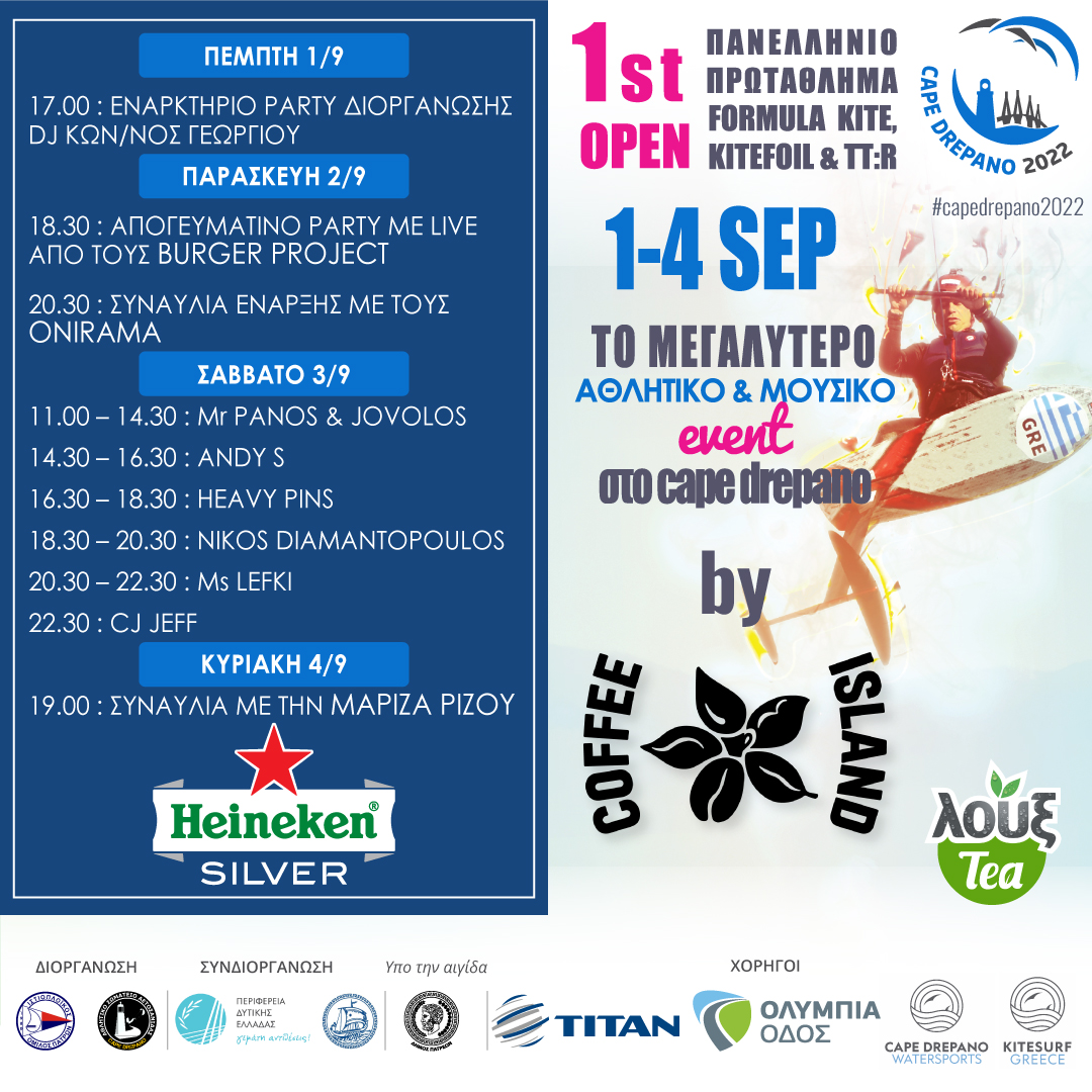 1ο Open Πανελλήνιο Πρωτάθλημα Kite Surf
