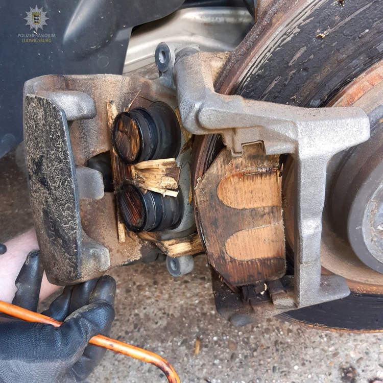 Τα ξύλινα φρένα της Mercedes