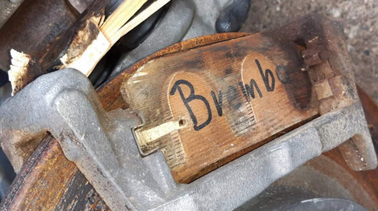 Τα ξύλινα φρένα της Mercedes