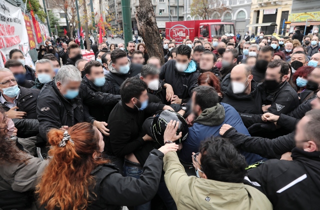 Ξύλο στο Πολυτεχνείο