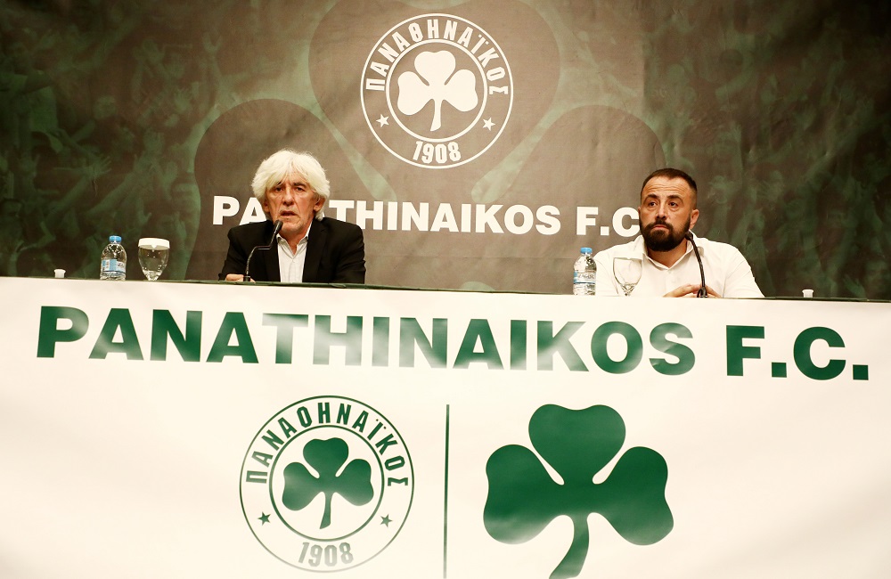 Ο Ιβάν Γιοβάνοβιτς στη συνέντευξη Τύπου