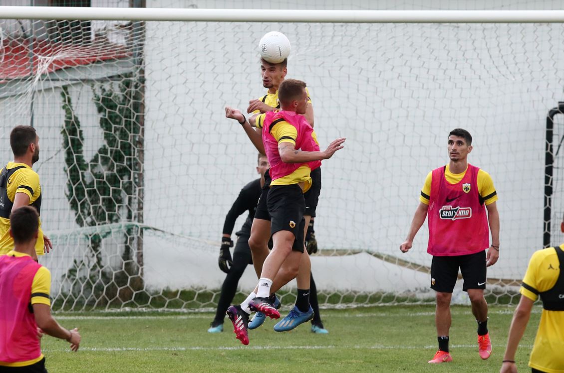 Προπόνηση ΑΕΚ