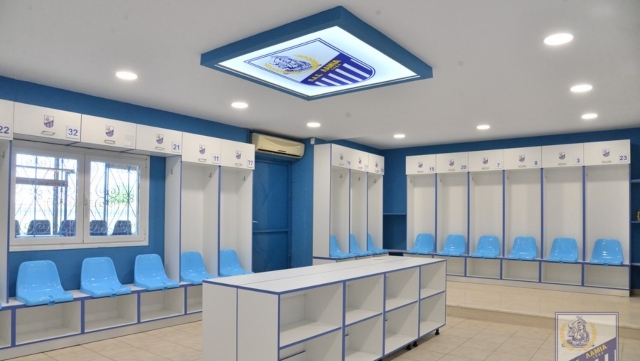 Τα νέα αποδυτήρια της Λαμίας