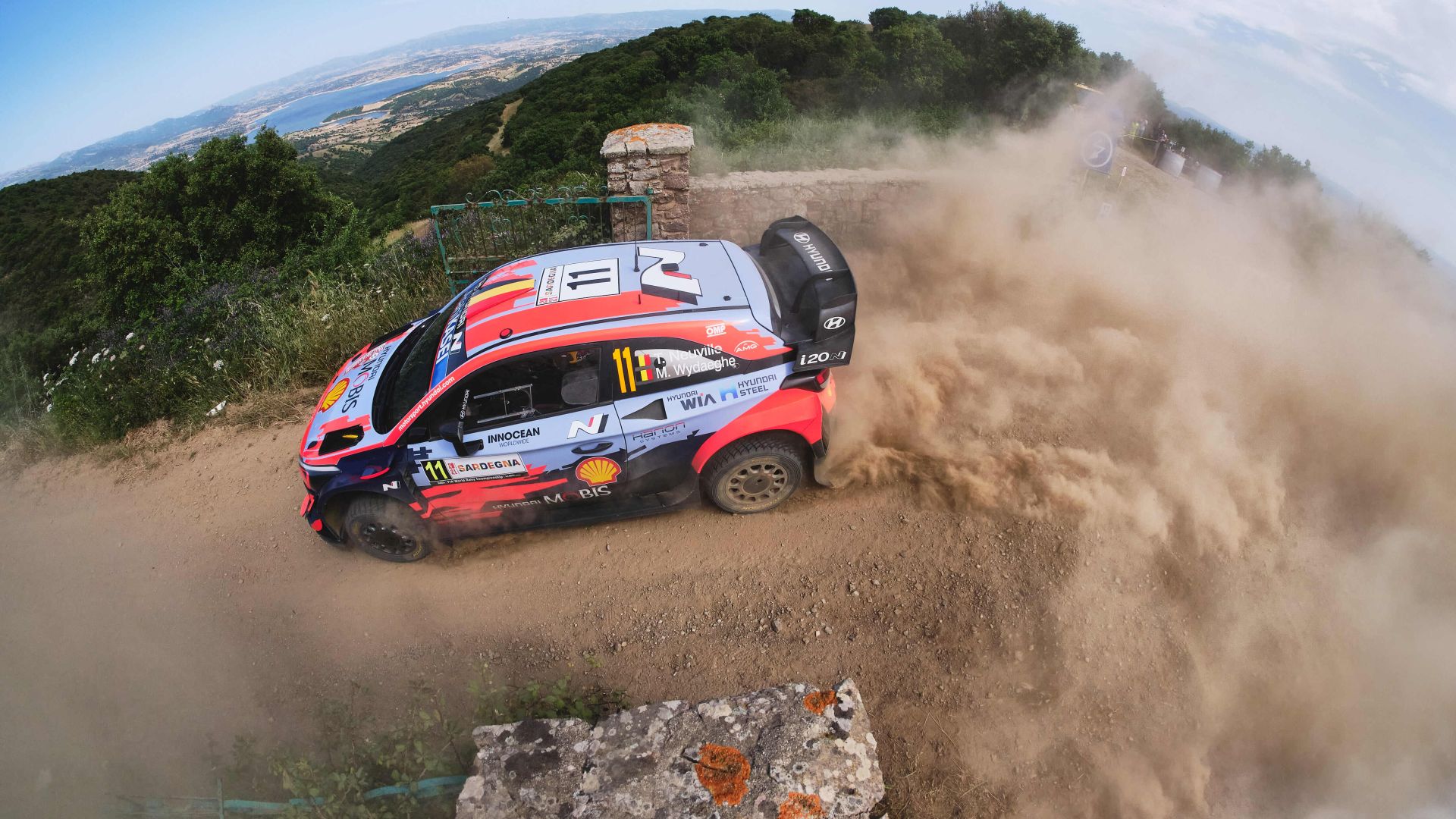 Neuville WRC Rally Italia