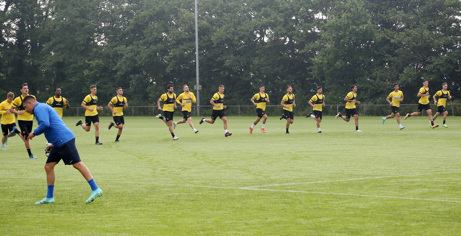 Πρώτη προπόνηση της ΑΕΚ στην Ολλανδία