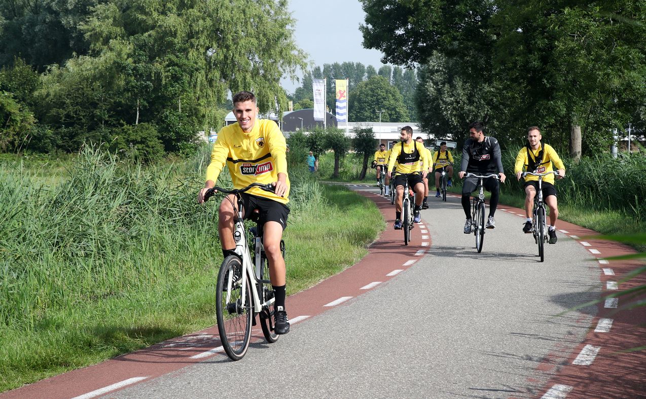 Πρώτη προπόνηση της ΑΕΚ στην Ολλανδία