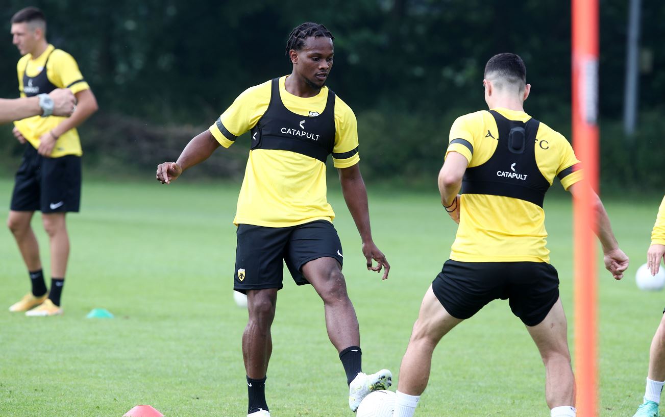 Πρώτη προπόνηση της ΑΕΚ στην Ολλανδία