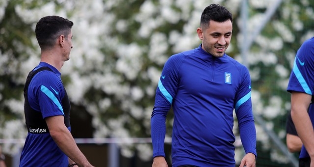 Η προπόνηση της Εθνικής