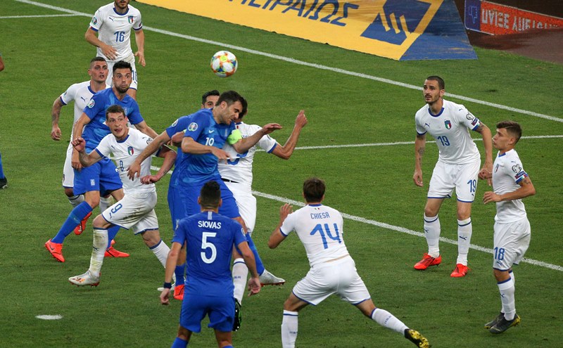 Ελλάδα - Ιταλία 0-3