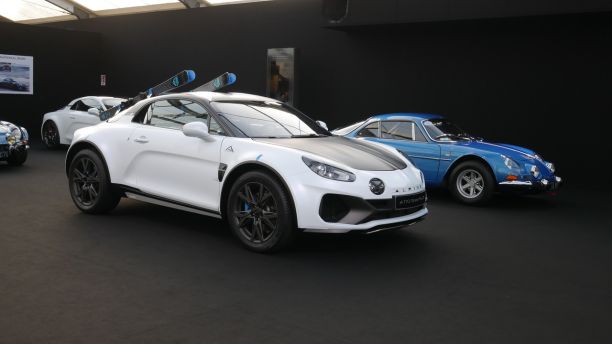 To A110 SportsX απέχει 6 εκατοστά περισσότερο από το έδαφος από την Α110.