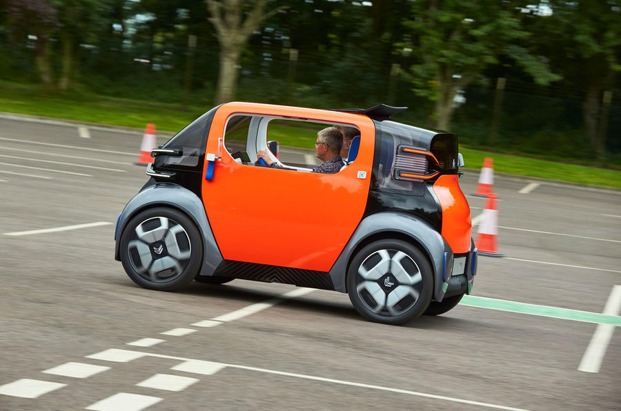 To πρωτότυπο μοντέλο σε κίνηση.