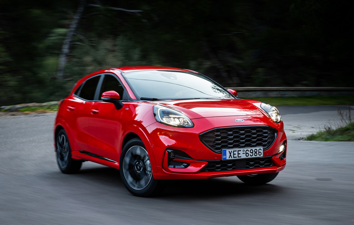 Νέο Ford Puma δοκιμή στην Ελλάδα