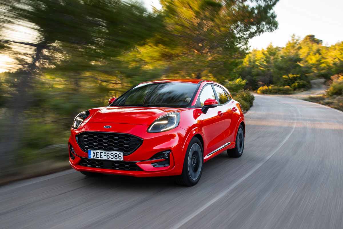 Νέο Ford Puma δοκιμή στην Ελλάδα