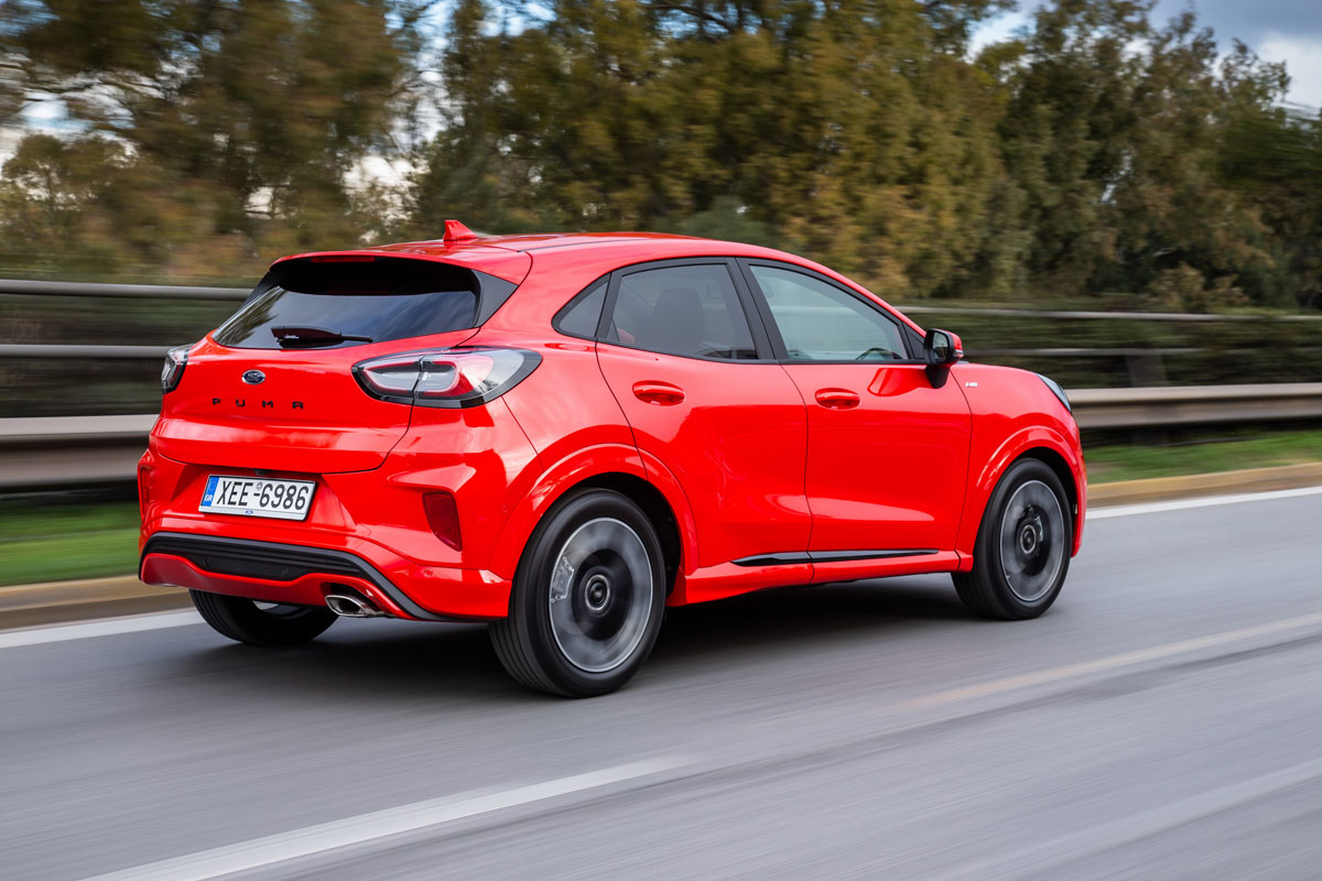Νέο Ford Puma δοκιμή στην Ελλάδα