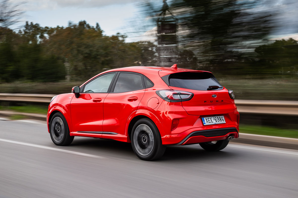 Νέο Ford Puma δοκιμή στην Ελλάδα