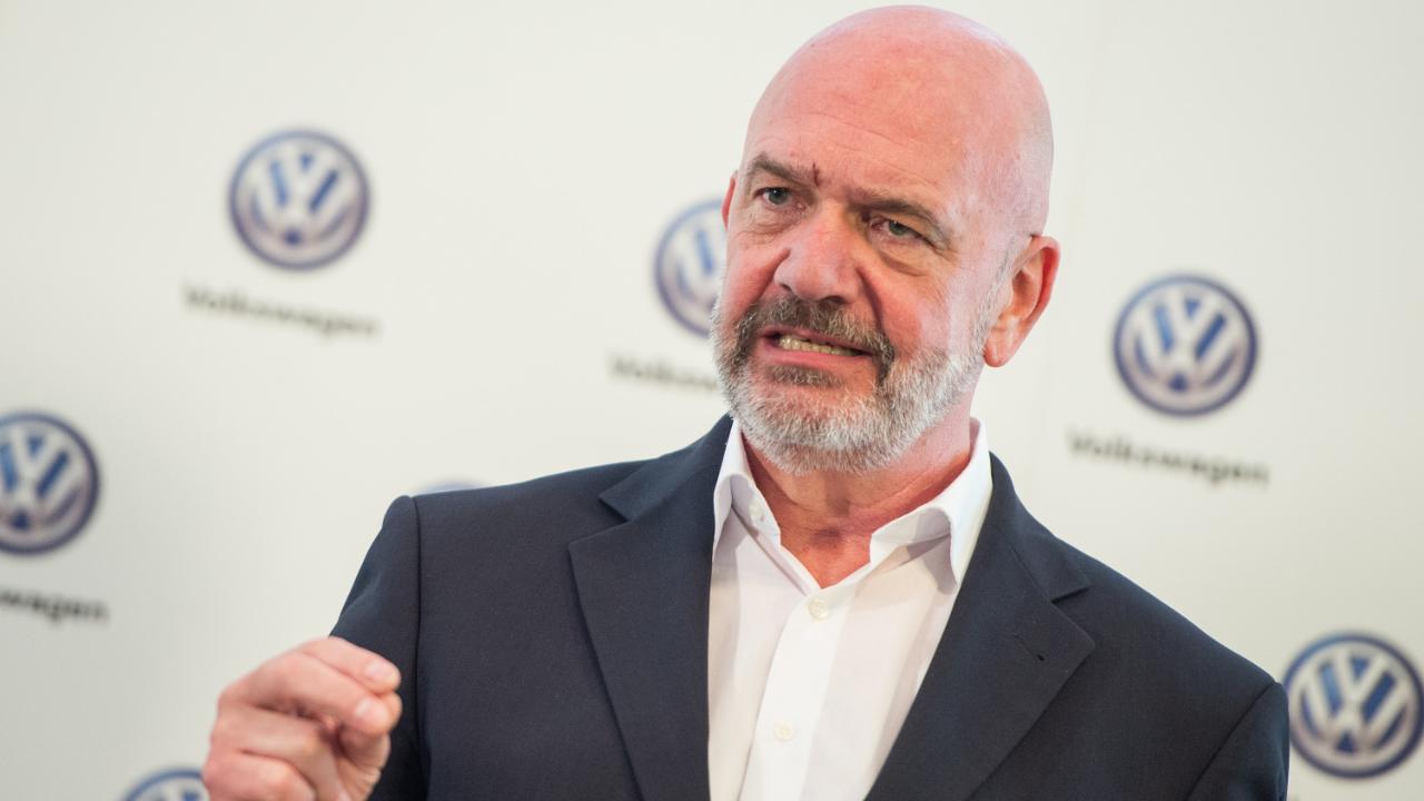 O πρόεδρος του Συμβουλίου Εργαζομένων της VW, Μπερντ Όστερλο.