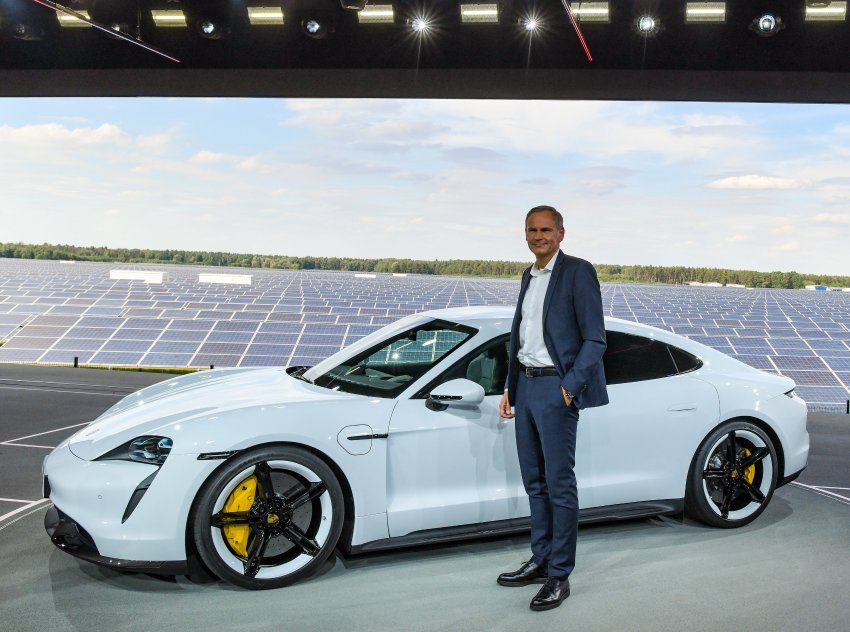 Ο πρόεδρος του ΔΣ της Porsche, Όλιβερ Μπλούμε.