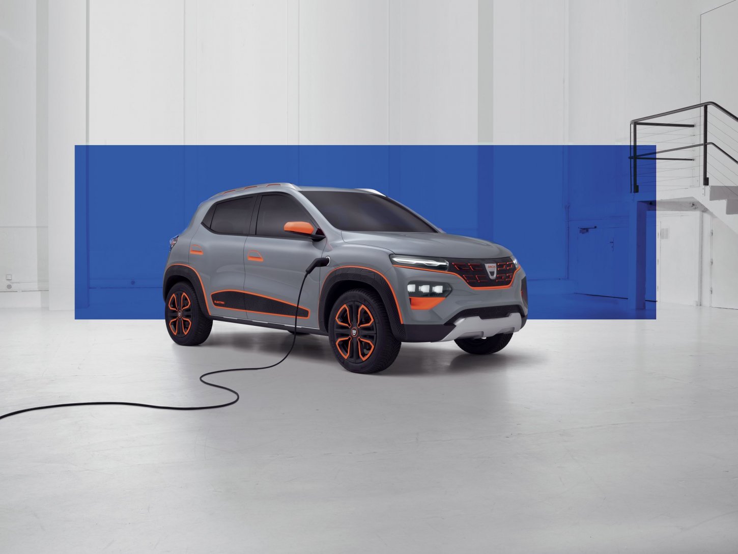 Το ηλεκτροκίνητο πρωτότυπο Dacia Spring Electric.