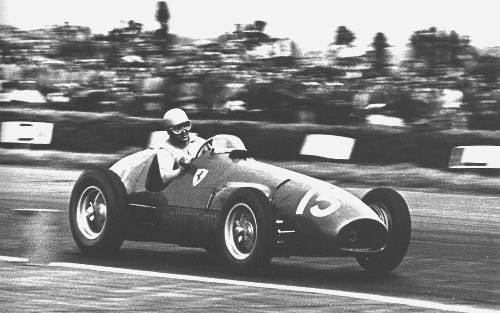 O Aσκάρι με Ferrari το 1952.