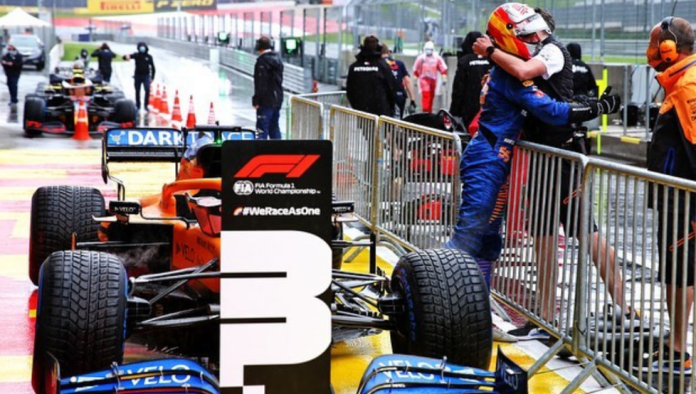 O Σάινθ είχε ξεκινήσει τρίτος στο Γκραν Πρι Στυρίας, όπου πέτυχε και τον ταχύτερο γύρο.