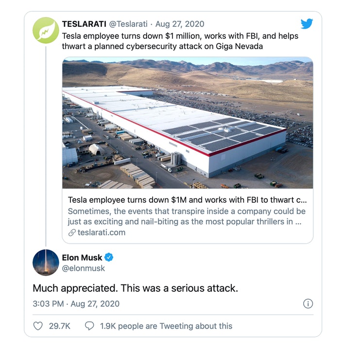 Musk Tweet