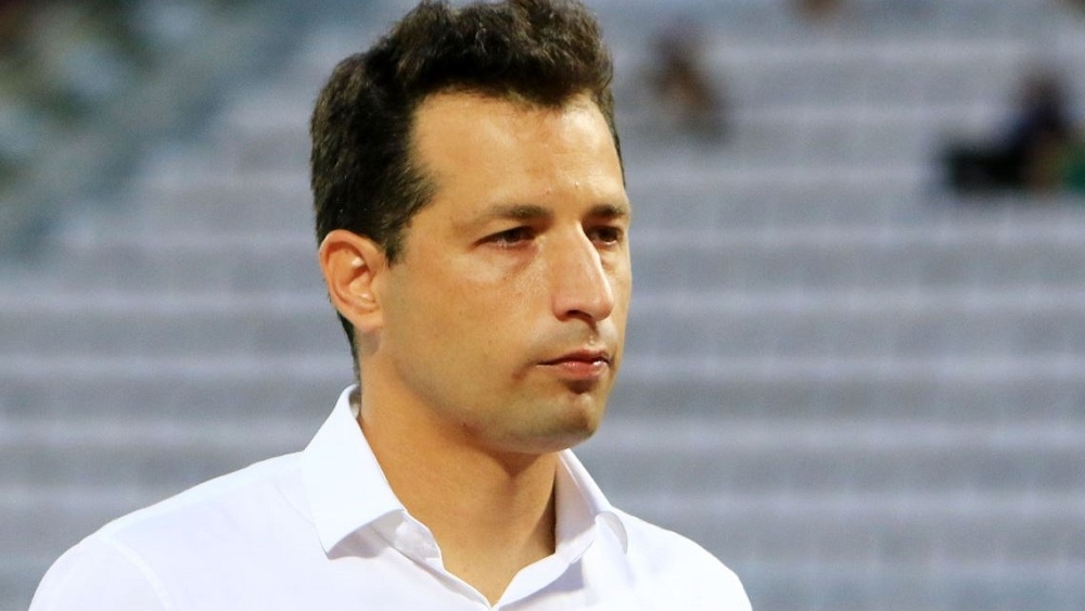 Ο νέος τεχνικός του Βόλου, Άνχελ Λόπεθ με τον Αχιλλέα Μπέο