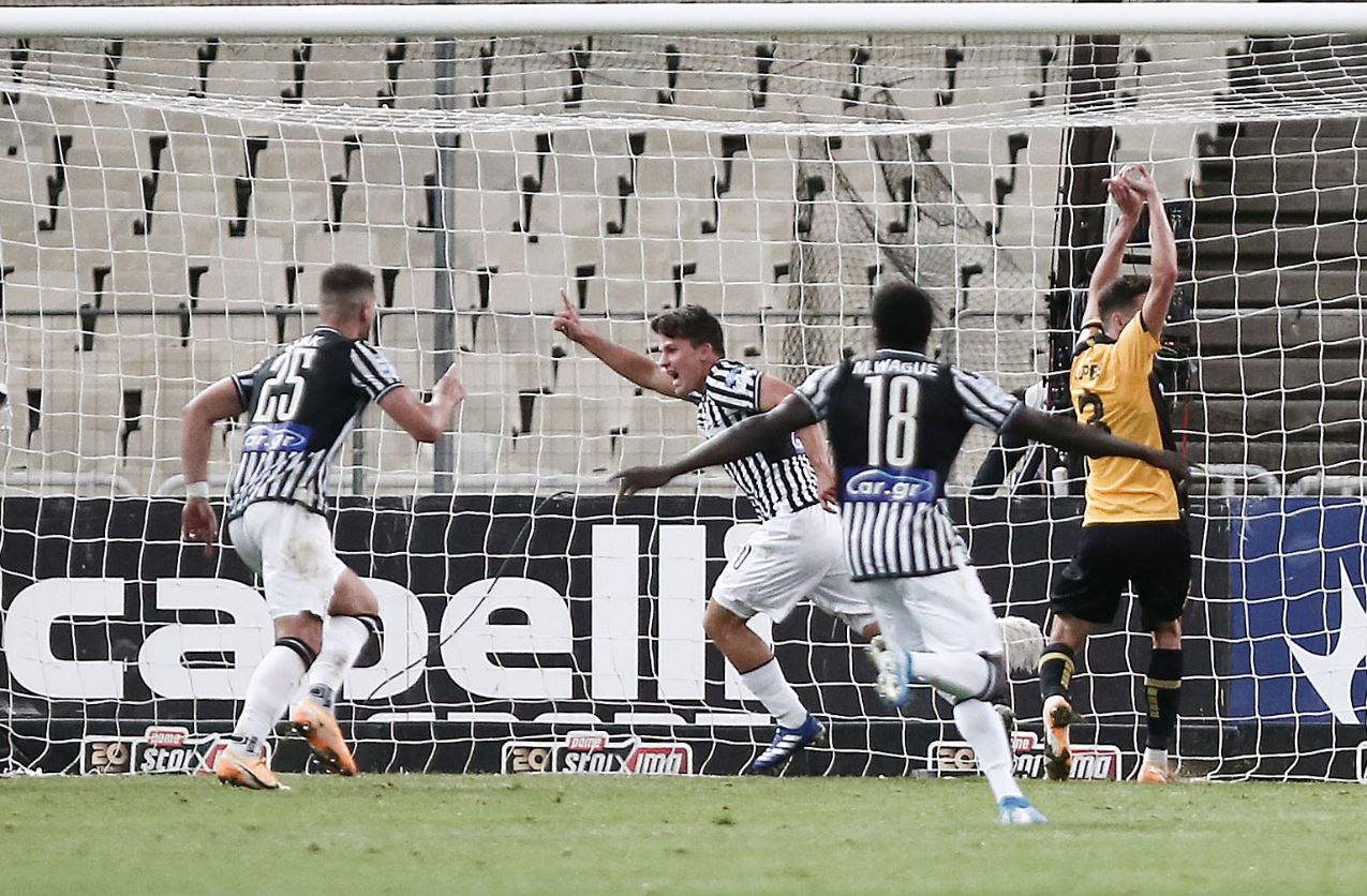 Ο Μουργκ ισοφαρίζει σε 1-1 την ΑΕΚ στο τέλος