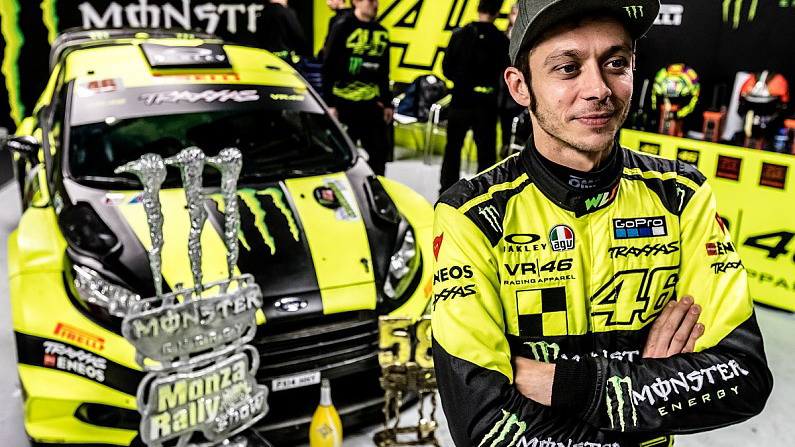 O Ρόσι έχει νικήσει επτά φορές στο Monza Rally Show.