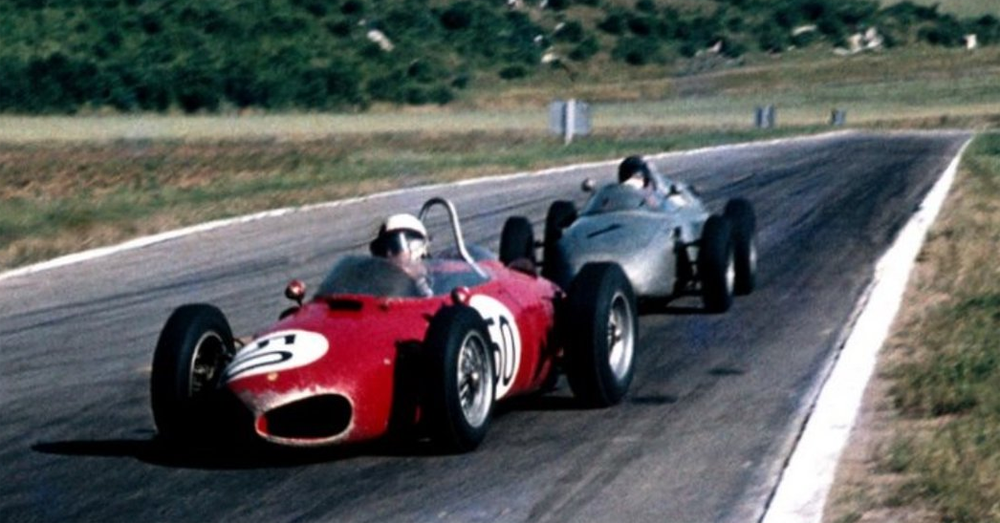 O Tζιανκάρλο Μπαγκέτι νίκησε το 1961 στο πρώτο του Γκραν Πρι στη Formula 1.