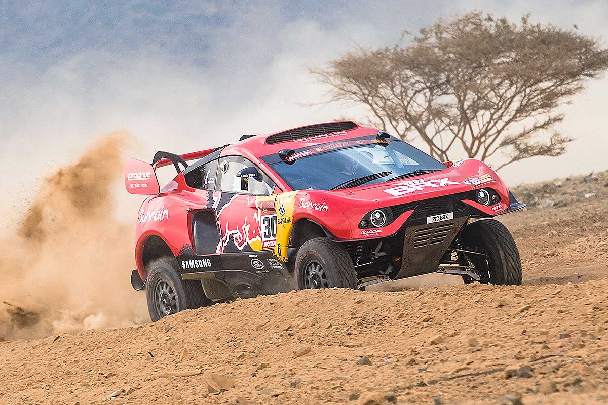 O Λεμπ συμμετέχει εφέτος στο Ντακάρ με την ομάδα BRX από το Μπαχρέιν.