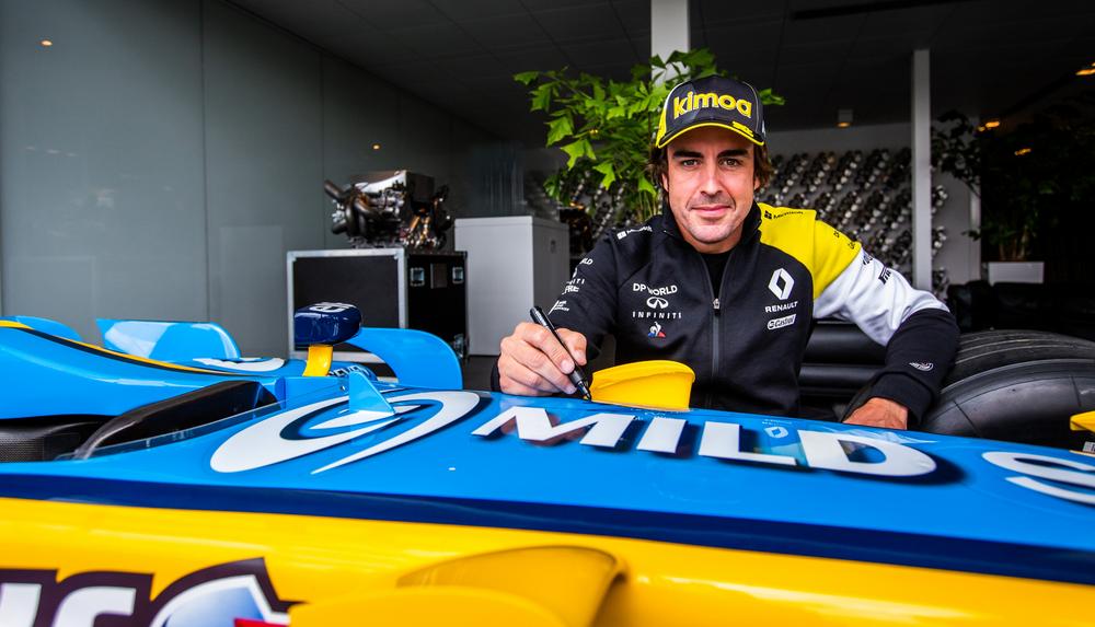 O Αλόνσο θα τρέξει εφέτος με την Alpine F1, όπως ονομάζεται πλέον η Renault.