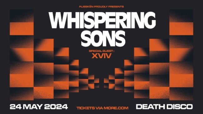 Οι Whispering Sons στις 24 Μαΐου στη Death Disco