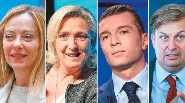 Ευρωεκλογές 2024: Το ακροδεξιό κουαρτέτο Μελόνι, Λε Πεν, Μπαρντελά και Κραχ πάει για δεύτερη πολιτική δύναμη