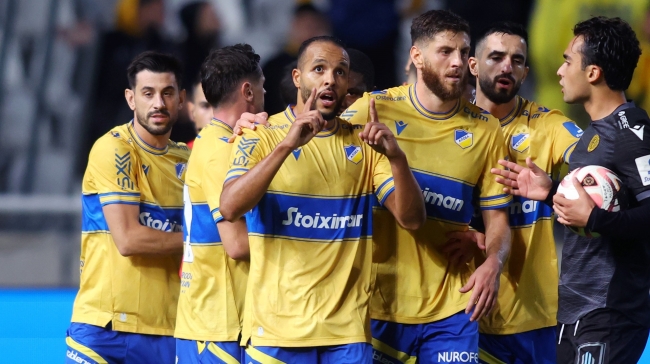 Θρίαμβος για τον ΑΠΟΕΛ στο ΓΣΠ με 4-0 επί της ΑΕΛ!