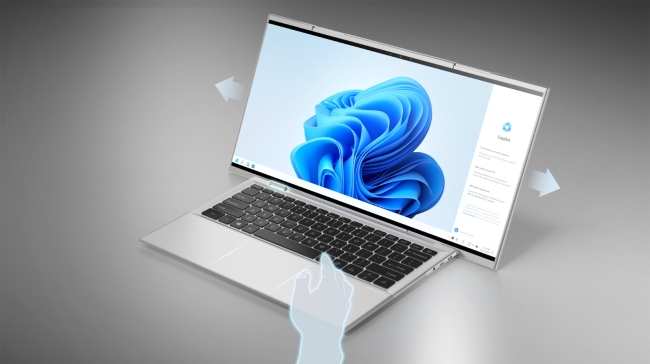 Η εταιρεία Compal παρουσίασε το Infinite Laptop με οθόνη που επεκτείνεται οριζόντια
