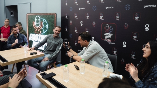 Πάμε Στοίχημα Football Party by Gazzetta: Ζήσαμε τα δύο μεγάλα ελληνικά ντέρμπι στο Περιστέρι με τους Γιάννη Γκούμα και Σάκη Κατσούλη