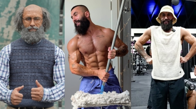 Ο «ηλικιωμένος» που σηκώνει βάρη: O bodybuilder Anatoly έχει τρελάνει το TikTok με τις μεταμφιέσεις του