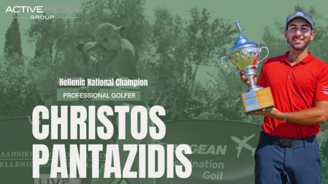 Συνεργασία του γκολφέρ Χρήστου Πανταζίδη με την ActiveMedia Group ενόψει Ολυμπιακών Αγώνων 2028