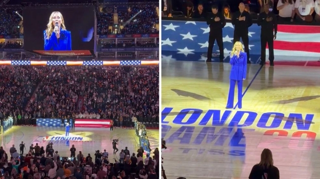 «Αφήστε τη Γροιλανδία ήσυχη»: Φίλαθλος διέκοψε τον εθνικό ύμνο των ΗΠΑ σε αγώνα NBA - Πώς αντέδρασαν οι υπόλοιποι