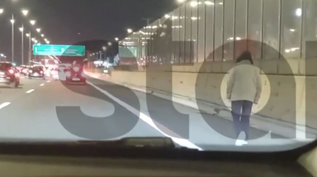 Μεθυσμένος περπάτησε περίπου 3χλμ στην Εθνική Οδό: Από την Κηφισιά μέχρι τη Βαρυμπόμπη (vid)