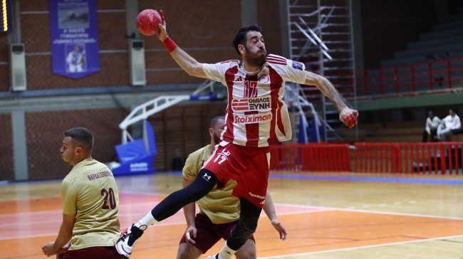 Επιστροφή στη Handball Premier με νίκη για τον Ολυμπιακό