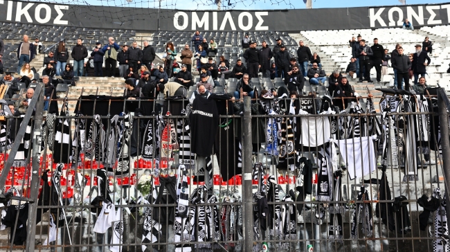 Σύσσωμη η οικογένεια του ΠΑΟΚ στην Τούμπα για την επιμνημόσυνη δέηση