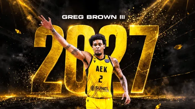 Δεν το κουνάει από την ΑΕΚ ο Μπράουν: Επέκταση συμβολαίου μέχρι το 2027