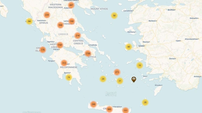 Πού βρίσκονται τα καταφύγια στην Ελλάδα: Δείτε χάρτη με τα 2.892 σημεία