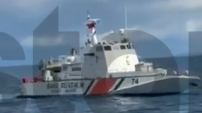 Βίντεο ντοκουμέντο: Τουρκική ακταιωρός μπαίνει σε ελληνικά νερά και διώχνει ψαράδες