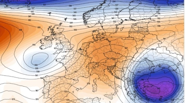 Ισχυρός «Ωμέγα εμποδιστής» φέρνει Αρκτικό κρύο στα Βαλκάνια: Πότε θα επηρεαστεί η Ελλάδα