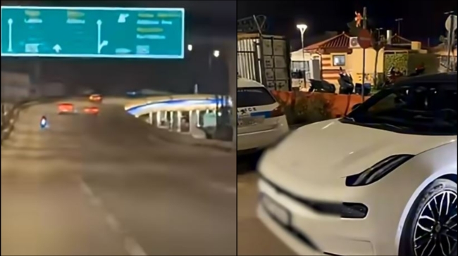 Βίντεο ντοκουμέντο από τη σύλληψη οδηγού στον Κηφισό: Έτρεχε με 200 χλμ έχοντας καταναλώσει αλκοόλ